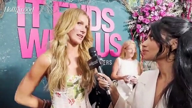 Isabela Ferrer on the Similarities Between Her & 'It Ends With Us' Costar Blake Lively: It's Truly Crazy | THR Video