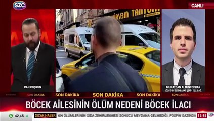 Böcek ailesinin ölüm nedeni böcek ilacı