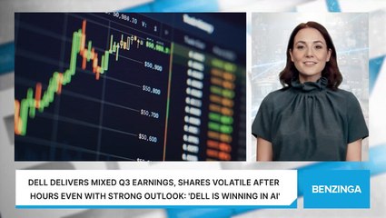 Dell Delivers Mixed Q3 Earnings, Shares Volatile After Hours Even With Strong Outlook: 'Dell Is Winning In AI'