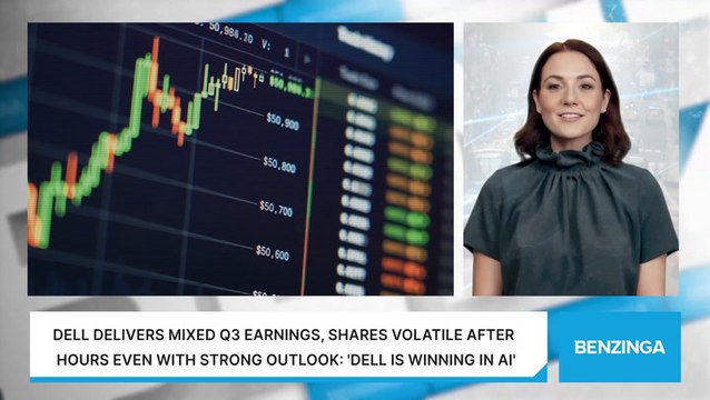 Dell Delivers Mixed Q3 Earnings, Shares Volatile After Hours Even With Strong Outlook: 'Dell Is Winning In AI'