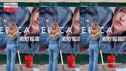 Stephen Colbert Weighs in on Controversy Surrounding Sydney Sweeney's American Eagle Ad | THR News Video