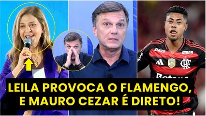 "Cara, isso que a LEILA FALOU agora é TOTALMENTE..." Mauro Cezar É DIRETO após CUTUCADA no Flamengo!