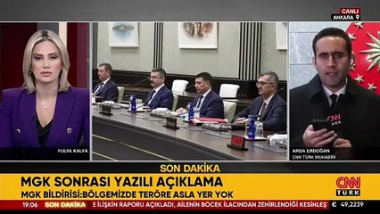 MGK toplantısı sona erdi Kritik MGK bildirisi yayınlandı...