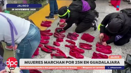 Marchas del 25N se realizan en paz en varios estados | DPC con Paola Rojas