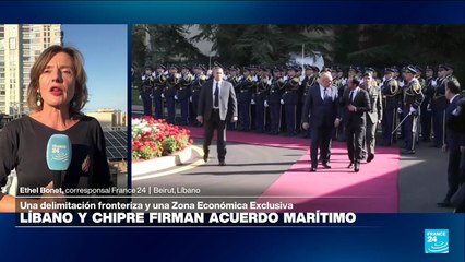 Informe desde Beirut: Líbano y Chipre acuerdan frontera marítima tras 20 años de negociaciones
