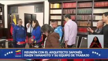Presidente Nicolás Maduro sostiene reunión de trabajo con el arquitecto japonés Riken Yamamoto
