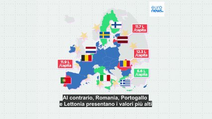 Consumo di alcol: chi alza di più il gomito nell'Unione europea