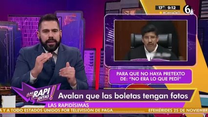 Corte avala que boletas electorales tengan fotografías de candidatos