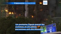 Au moins 36 morts dans l'incendie d'un complexe résidentiel à Hong Kong