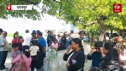 पर्यटकों से गुलजार झीलों की नगरी उदयपुर, देश-विदेश से पहुंच रहे लोग