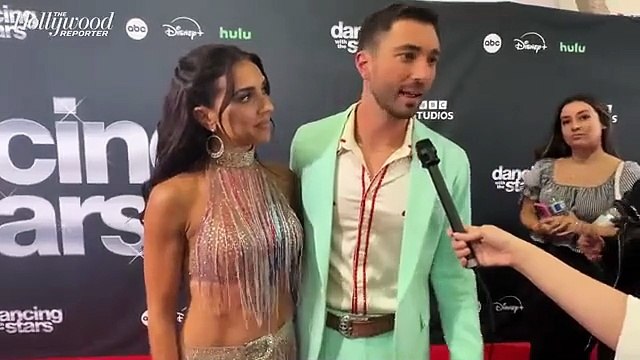 Joey Graziadei Talks Successful First DWTS Performance & Stepping Outside His Comfort Zone | THR Video