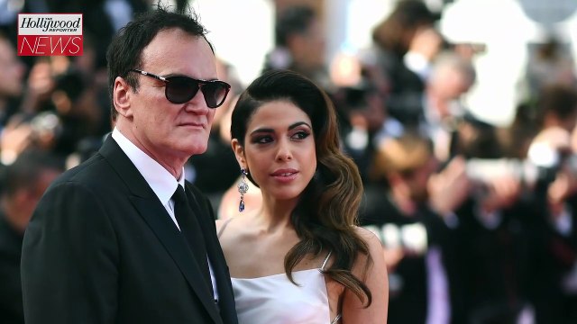 Quentin Tarantino Jokes That It's Only a Matter of Time Before His Baby Drops F-Bombs | THR News
