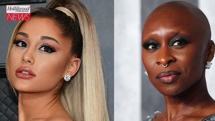 Ariana Grande Shares Behind-the-Scenes Look With Cynthia Erivo From ‘Wicked’ Set | THR News