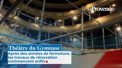 Théâtre du Gymnase : après des années de fermeture, les travaux de rénovation commencent enfin