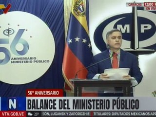 Fiscal General Tarek William Saab: Venezuela no produce ni cocaína, ni marihuana