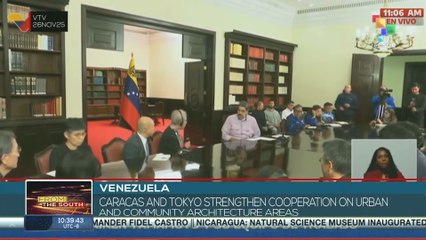 Venezuela, Caracas and Tokyo strengthen cooperation on urban and community architecture areas