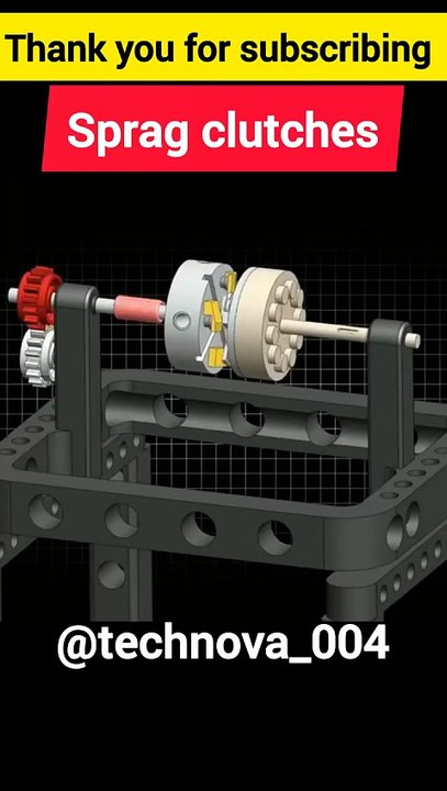 🔥 “Sprag Clutch Explained in Simple Words _ Overrunning Clutch Working” #SpragClutch#OneWayClutch