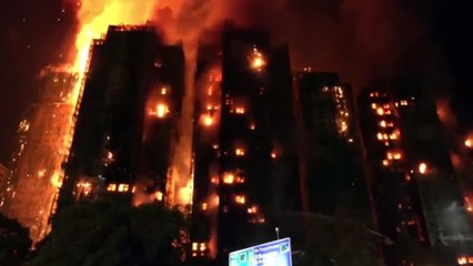 Hong Kong: Incendio en Tai Po deja, hasta el momento, 13 muertos y decenas de heridos