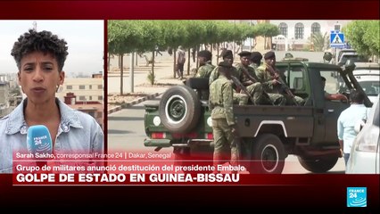 Informe desde Dakar: militares en Guinea-Bissau toman el poder y detienen al presidente Umaro Embaló