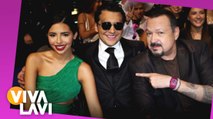 Pepe Aguilar bromea con las 