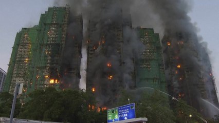 [속보] 홍콩 고층아파트 단지 화재 참사..."36명 사망·279명 실종" / YTN