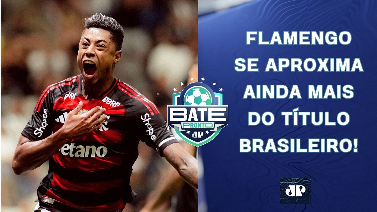 FLAMENGO FICA MAIS PERTO DO TÍTULO BRASILEIRO; PALMEIRAS PERDE; NEYMAR FORA ATÉ 2026? | BATE-PRONTO