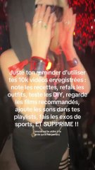 Trie tes enregistrements ! 💋