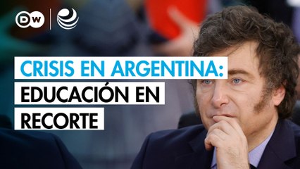Los recortes educativos llegan a las aulas en Argentina