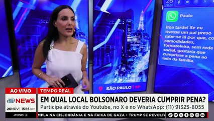 Jair Bolsonaro pode voltar à prisão domiciliar com laudos médicos? Jurista avalia | TEMPO REAL
