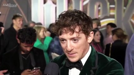 Ethan Slater on Auditioning for 'Wicked' & Praises Ariana and Cynthia's Powerful On-Screen Chemistry | THR Video