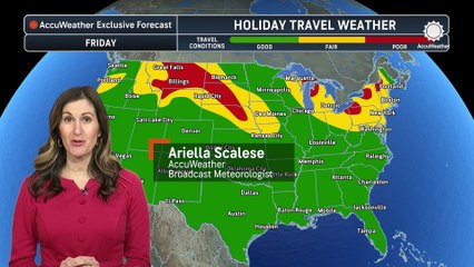 Rain and snow to affect Midwest, Northeast after Thanksgiving