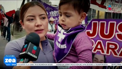 Así se llevó la marcha del 25N en la CDMX