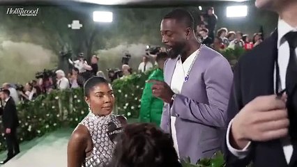 Dwyane Wade Tries to Keep His Cool After Meeting Ed Sheeran at The Met Gala | THR Video