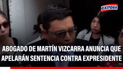 Abogado de Martín Vizcarra anuncia que apelarán sentencia contra expresidente: "A penas nos notifiquen"