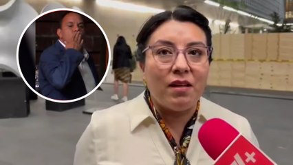Cuauhtémoc Blanco manda beso a diputada y  ella responde con mentada; ella asegura "Debería ser juzgado por violentador"