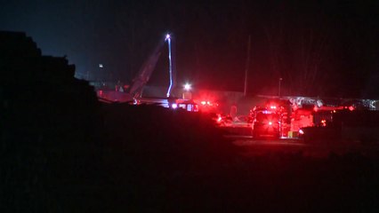 Incendie de structure à la Scierie Grande-Rivière