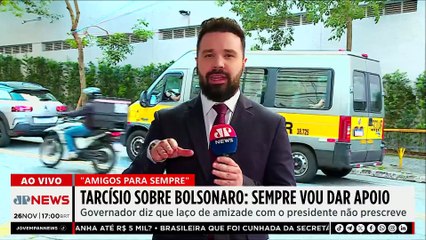 Tarcísio sobre eleições 2026: “Eu quero ajudar, não preciso ser protagonista”