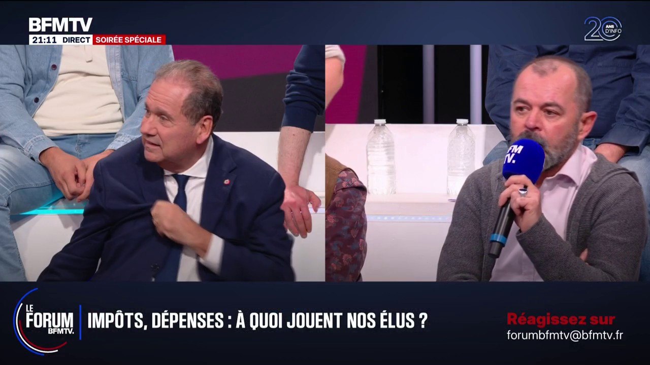 FORUM BFM - "Il faut arrêter de dire que les Français ne travaillent pas assez": l'échange tendu entre Yann, chargé de projet dans une multinationale aéroportuaire, et Max Brisson, sénateur LR