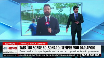 “Bolsonaro vai passar bastão para Tarcísio de maneira protocolar”, diz Ghani