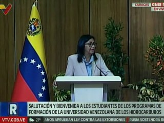 Vpdta. Rodríguez: Los venezolanos fueron los primeros en realizar el proceso de exploración petrolera