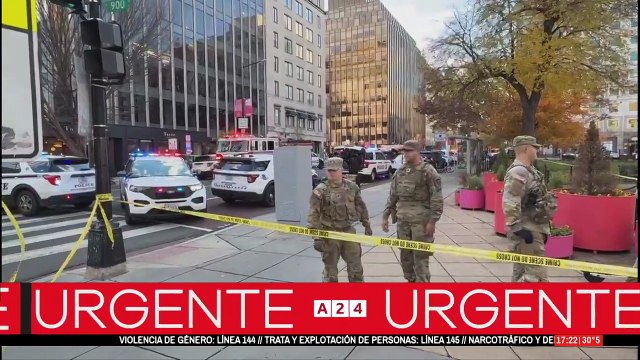 Tiroteo cerca de la Casa Blanca: dos heridos de la Guardia Nacional
