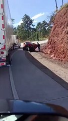 Accidente de tránsito en carretera hacia El Paraíso