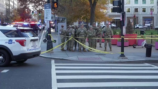 Heavy Law Enforcement Response After National Guard Members Shot in DC
