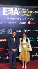 الوزيرة رانيا المشاط وصفوة المجتمع بحفل جوائز مصر لريادة الأعمال 2025