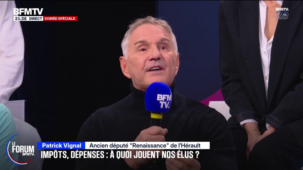 FORUM BFM -  Travailler 12h de plus par an: "Les gens n'ont pas envie de rester à l'usine comme des robots pendant 35h", estime Patrick Vignal, ancien député Renaissance