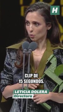 Leticia Dolera y su contundente mensaje a las empresas tecnológicas en los Premios Ondas