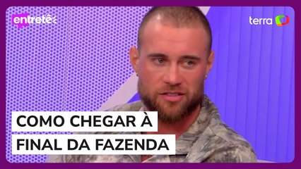 Finalista de A Fazenda, Yuri Bonotto dá dica para ter sucesso no reality show