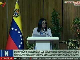 Vicepresidenta Delcy Rodríguez precisó que el 19% de las reservas energéticas están en Venezuela