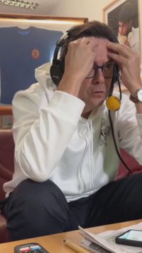 Roncero reaccionar al segundo gol del Olympiacos: Olympiacos 2 - Real Madrid 4