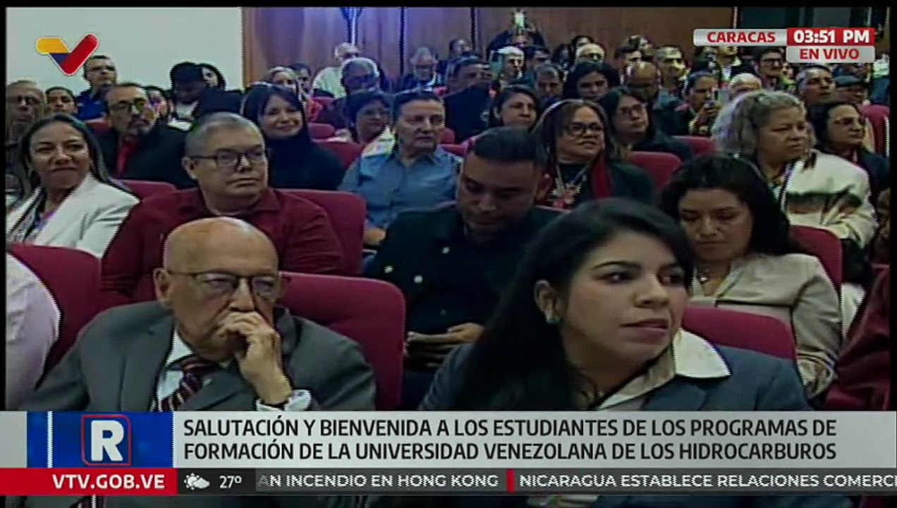 Universidad Venezolana de los Hidrocarburos da la bienvenida a una ...